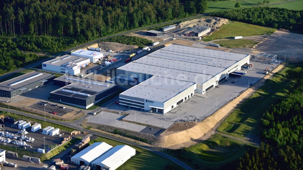 Luftbild Dürrholz - Betriebsgelände der Firma Gundlach Automotive Corporation / Reifen Gundlach GmbH in Dürrholz im Bundesland Rheinland-Pfalz, Deutschland