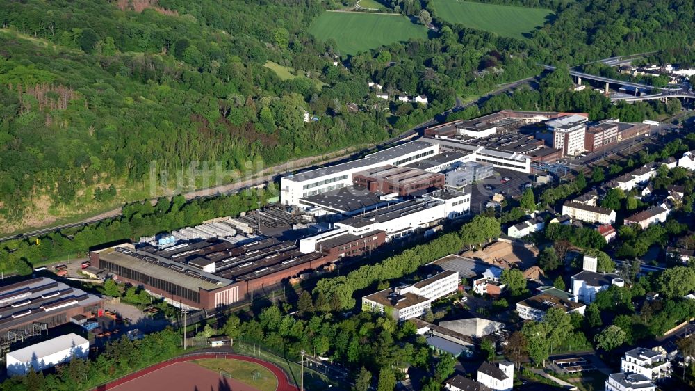 Luftbild Königswinter - Betriebsgelände der Maxion Wheels Werke GmbH in Königswinter im Bundesland Nordrhein-Westfalen, Deutschland