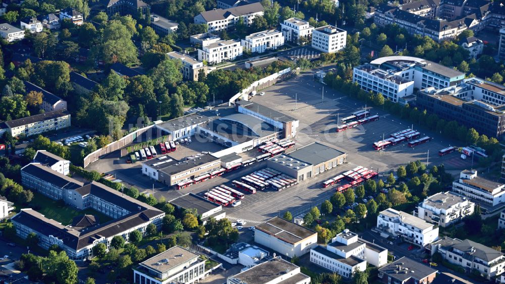 Bonn aus der Vogelperspektive: Betriebsgelände der Stadtwerke Bonn Verkehrs-GmbH in Bonn-Friesdorf im Bundesland Nordrhein-Westfalen, Deutschland