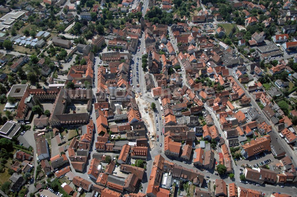 Altdorf aus der Vogelperspektive: Blick auf Altdorf bei Nürnberg