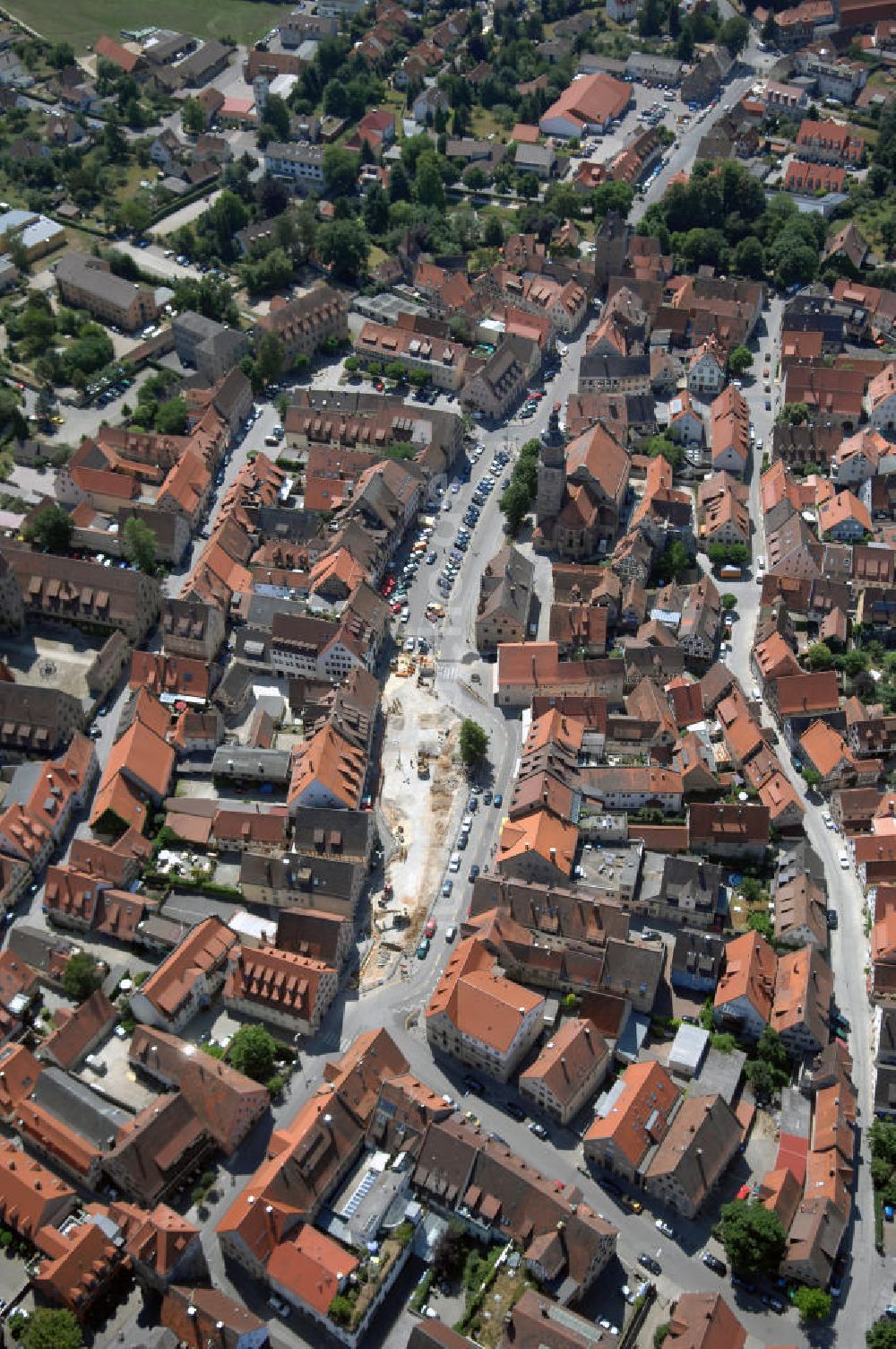 Luftbild Altdorf - Blick auf Altdorf bei Nürnberg