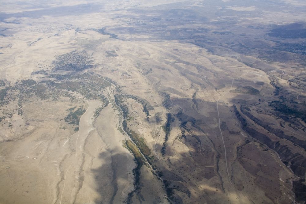 Luftaufnahme Ilhara - Blick über das Ihlaratal im Zentralanatolischen Hochland in der Türkei
