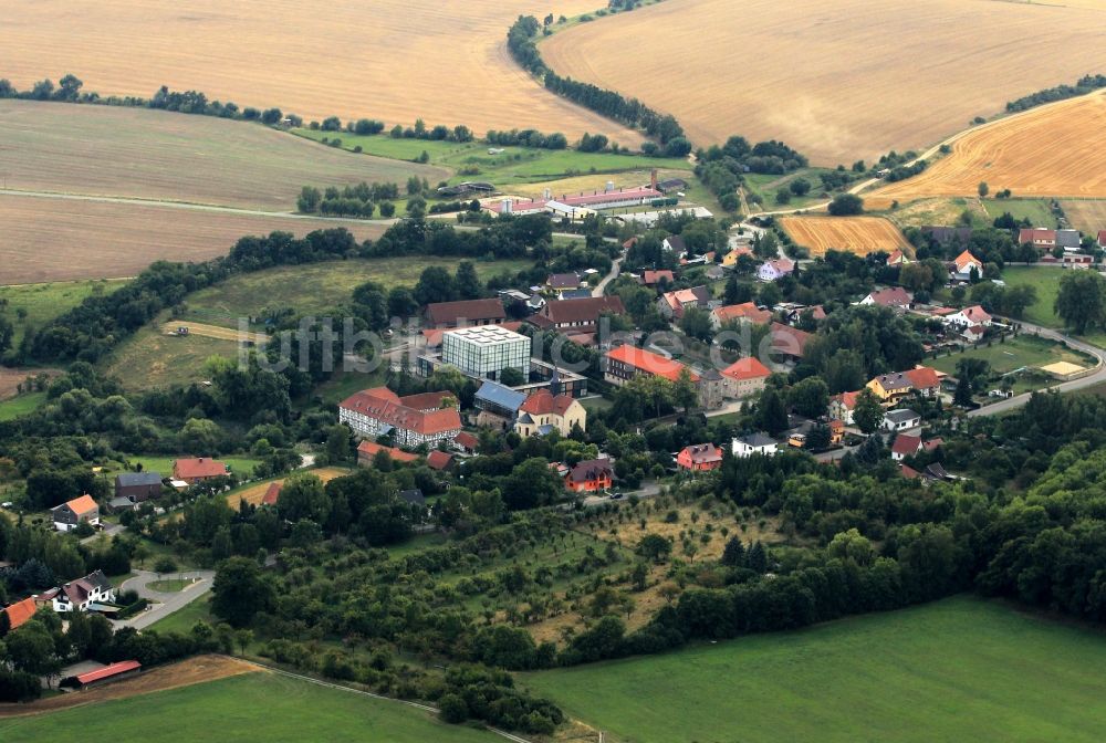 Luftaufnahme Volkenroda - Blick über den Ort Volkenroda in Thüringen