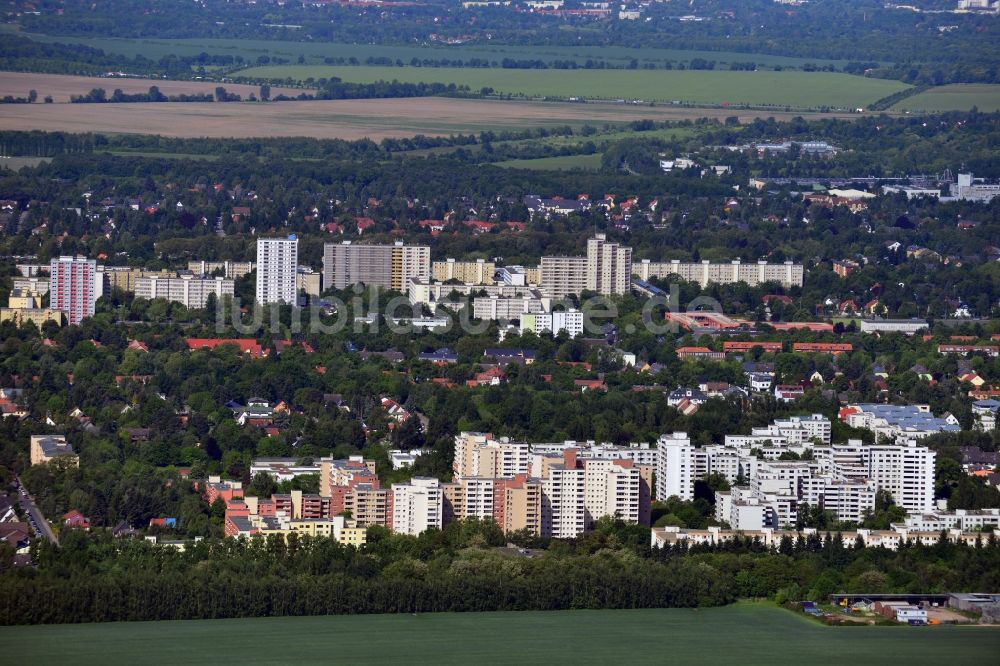 Luftbild Berlin-Lichtenrade - Blick über den Ortsteil Lichtenrade von Berlin