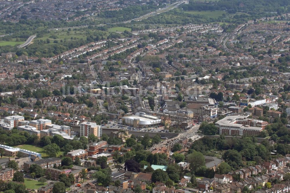 Luftbild London - Blick über den Stadtbezirk South Woodford in London in der Grafschaft Greater London in Großbritannien