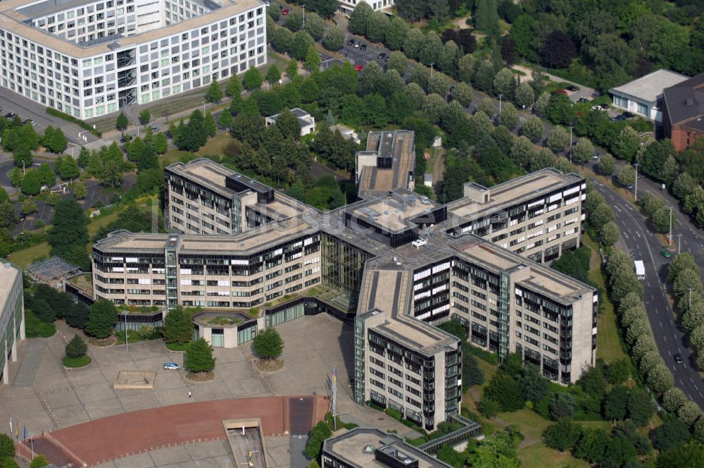 Luftbild Bonn - Blick auf das Bundesministerium für Verkehr, Bau und Stadtentwicklung in Bonn