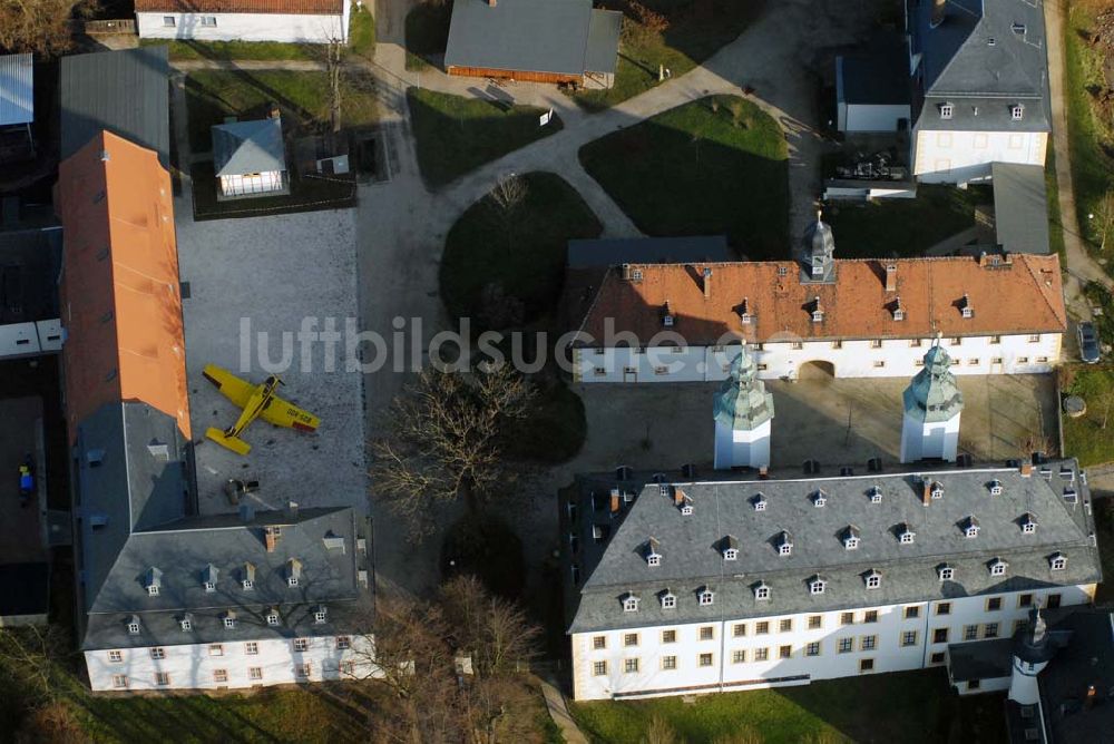 Luftbild Blankenhain / Thürigen - Blick auf das Deutsches Landwirtschaftsmuseum im Schloss Blankenhain
