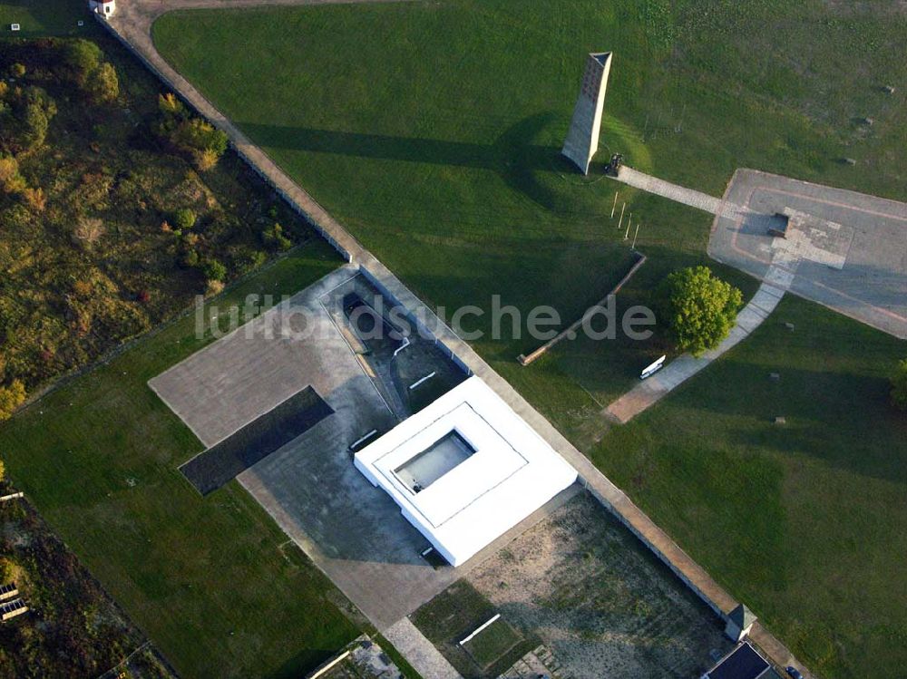 Oranienburg aus der Vogelperspektive: Blick auf die Gedenkstätte Station Z im KZ Sachsenhausen