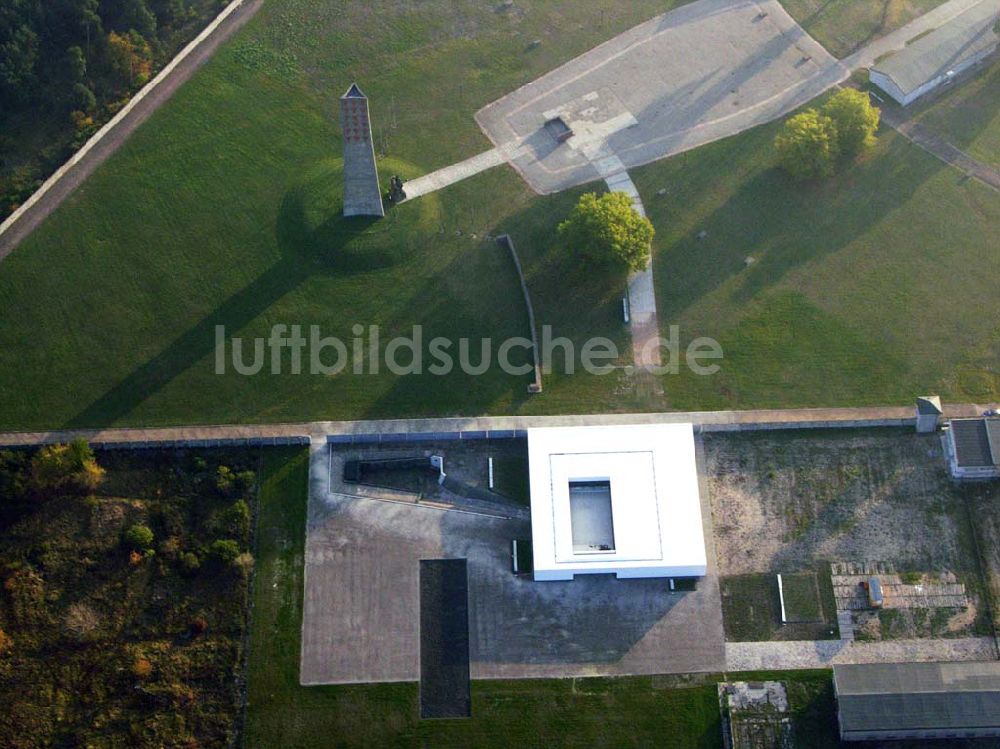 Luftaufnahme Oranienburg - Blick auf die Gedenkstätte Station Z im KZ Sachsenhausen