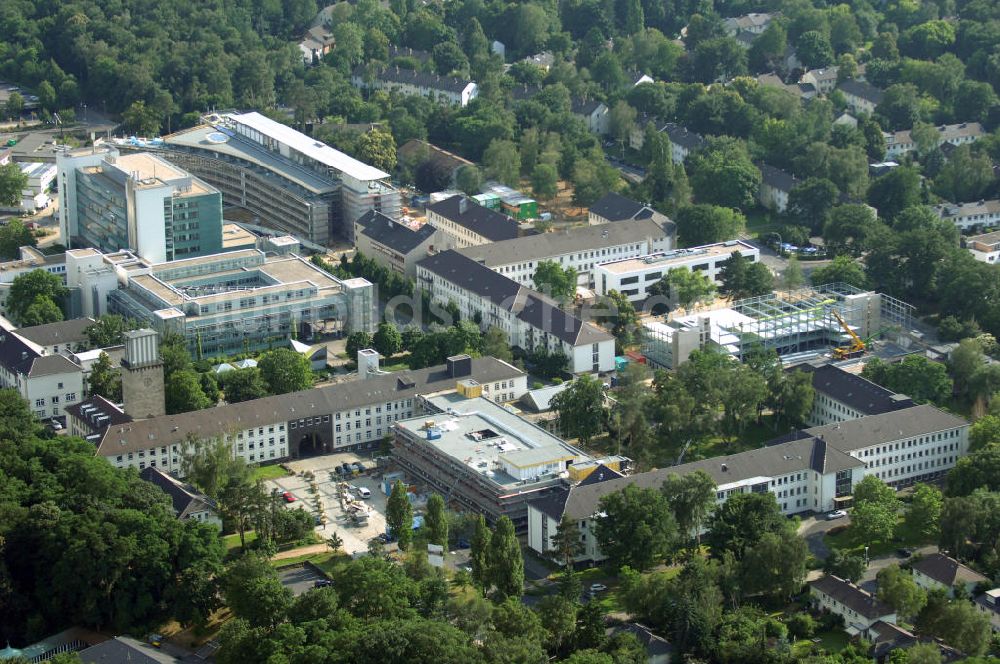 BONN aus der Vogelperspektive: Blick auf den Hauptsitz des Bundesministerium der Verteidigung (BMVg) auf der Bonner Hardthöhe