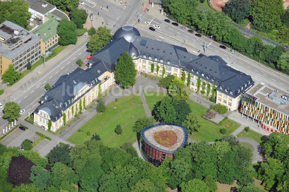 Luftbild Hamburg - Blick auf die Hochschule Bucerius Law School in Hamburg