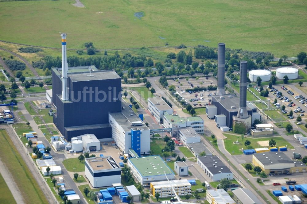 Luftaufnahme Brunsbüttel - Blick auf das Kernkraftwerk Krümmel am gleichnamigen Ortsteil der Stadt Geesthacht im Bundesland Schleswig-Holstein