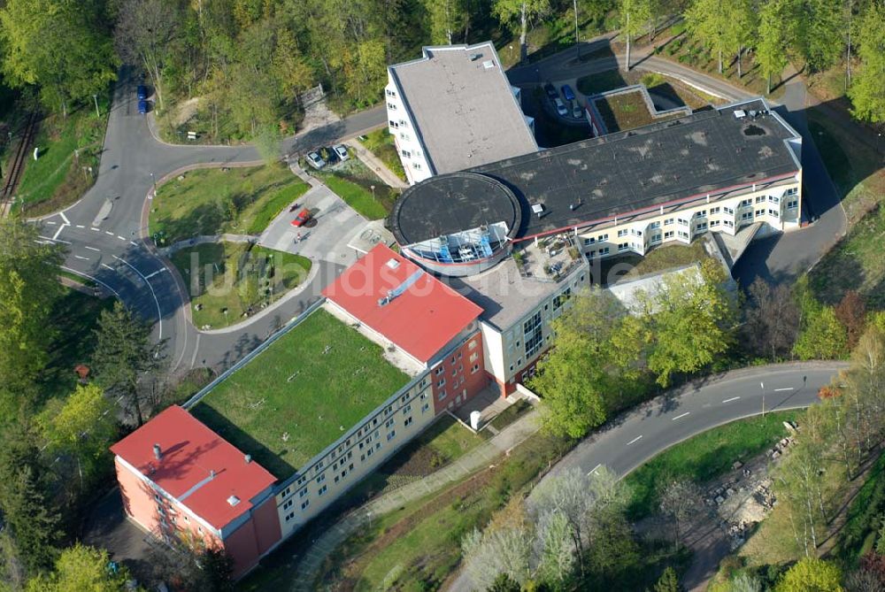 Friedrichroda (Thüringen) aus der Vogelperspektive: Blick auf das Krankenhaus Waltershausen-Friedrichroda in Friedrichroda im Thüringer Wald