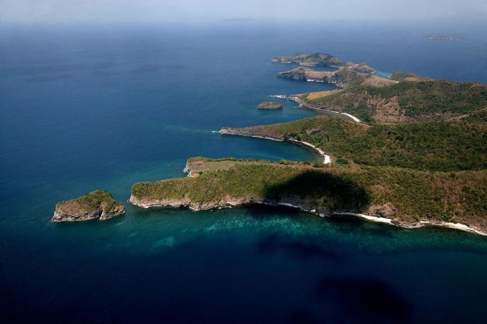Luftbild Batangas - Blick auf die Küste von Punta Fuego