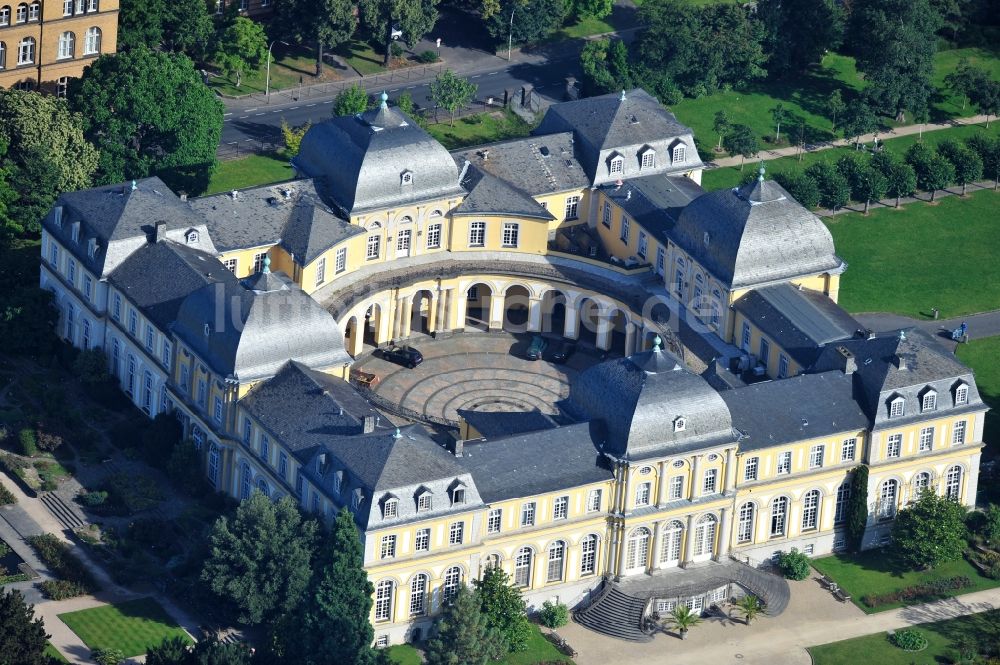 Luftbild Bonn - Blick auf das Poppelsdorfer Schloss in Bonn im Bundesland Nordrhein-Westfalen