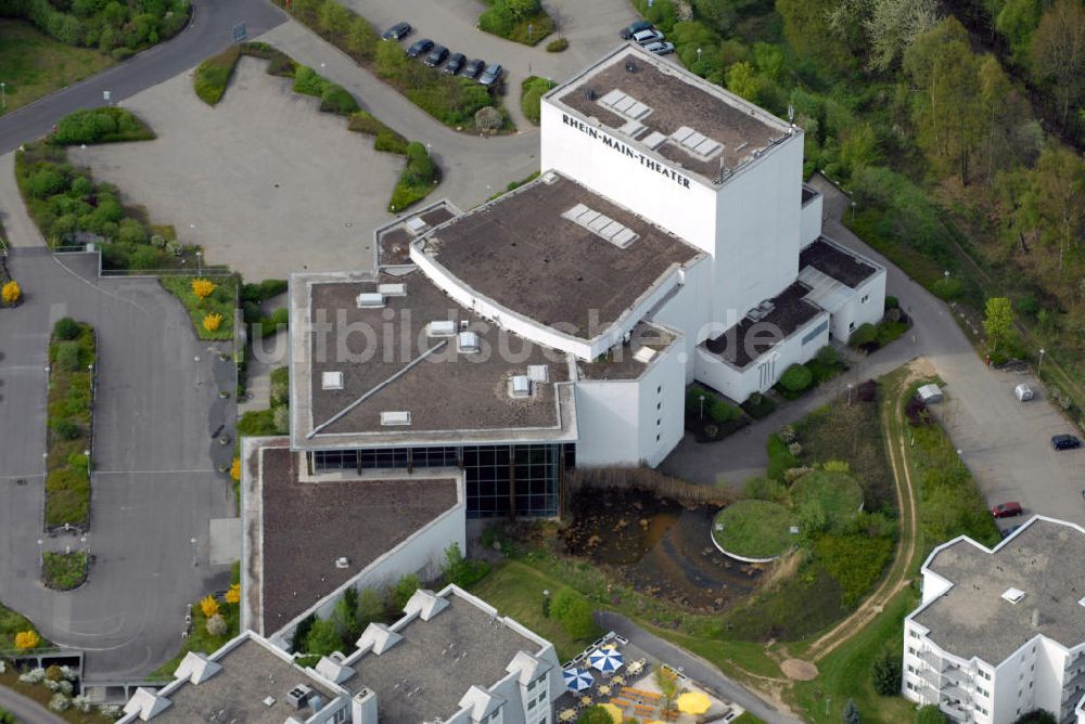 Luftaufnahme Niederhausen - Blick auf das Rhein-Main-Theater in Niederhausen im Taunus