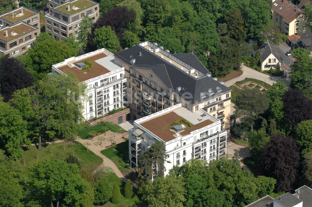 Frankfurt am Main aus der Vogelperspektive: Blick auf die SchlossResidence Mühlberg im Frankfurter Stadtteil Sachsenhausen