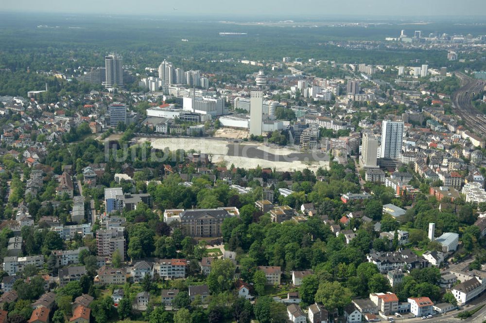 Luftaufnahme Frankfurt am Main - Blick auf die SchlossResidence Mühlberg im Frankfurter Stadtteil Sachsenhausen