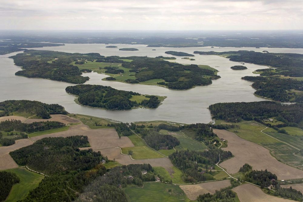 Luftaufnahme Rautavesi - Blick auf ein Seengebiet bei Ruovesi