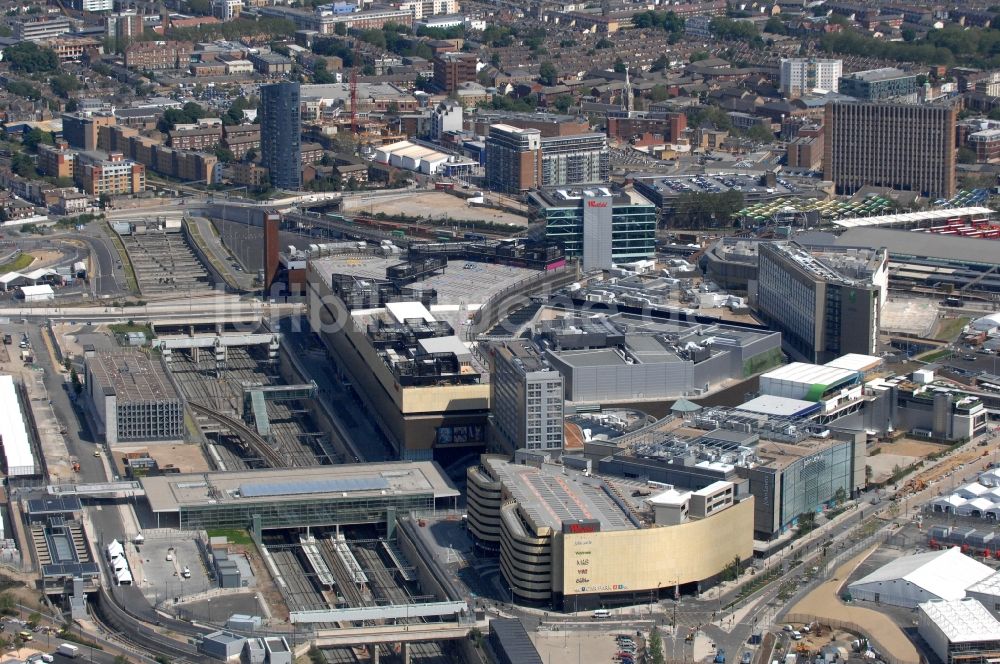 Luftbild London - Blick auf den Stadtteil Stratford im London Borough of Newham