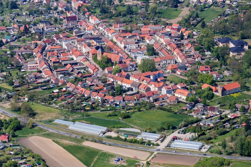 Luftaufnahme Wesenberg - Blick auf Wesenberg im Bundesland Mecklenburg-Vorpommern