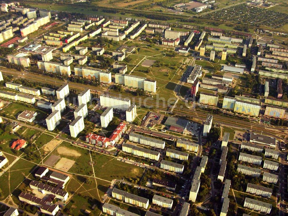 Luftaufnahme Lodz - Blick auf ein Wohngebiet im Süden von Lodz
