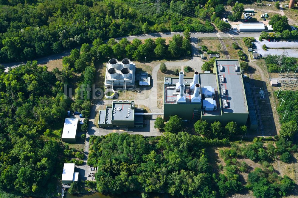 Luftbild Kirchmöser - Blockheizkraftwerk - regionalen Heizkraftwerkes der Uniper SE in Kirchmöser im Bundesland Brandenburg, Deutschland