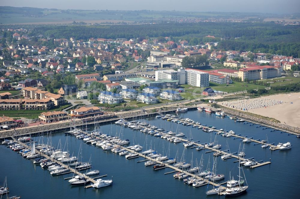 Kühlungsborn aus der Vogelperspektive: Bootshafen Kühlungsborn in Mecklenburg-Vorpommern