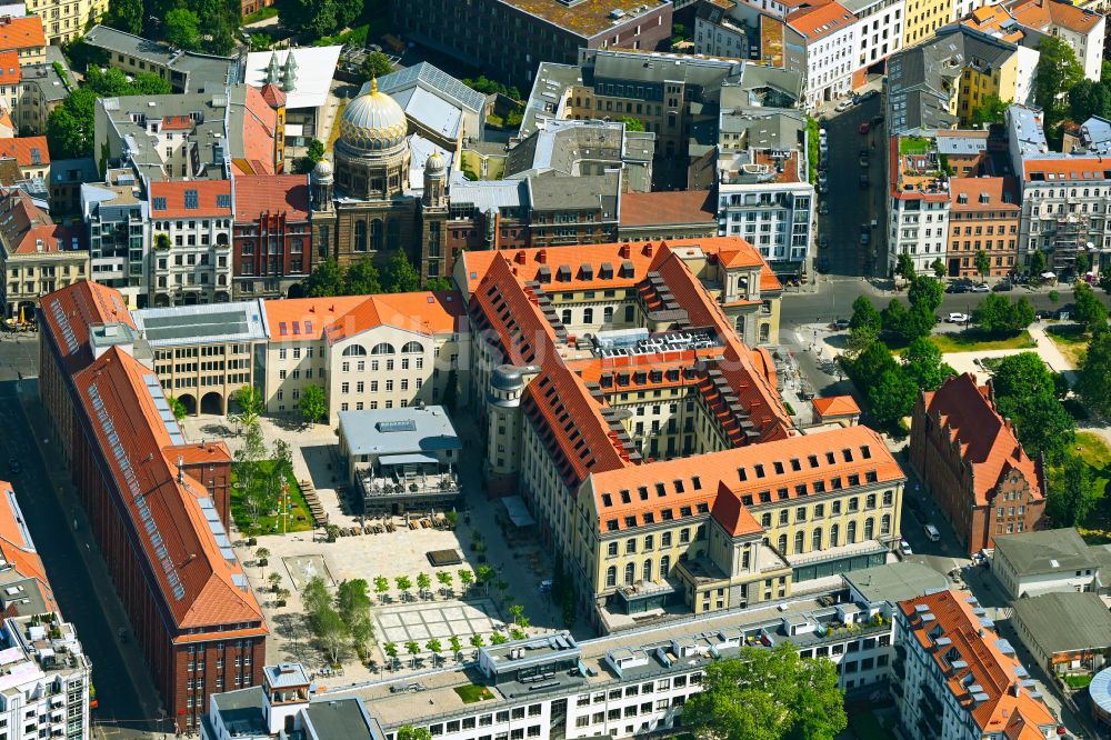 Berlin aus der Vogelperspektive: Büro- und Geschäftsgebäude FORUM an der MUSEUMSINSEL in Berlin, Deutschland