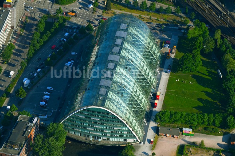 Luftbild Hamburg - Bürogebäude des Geschäftshauses Berliner Bogen am Anckelmannsplatz - Stoltenpark in Hamburg, Deutschland