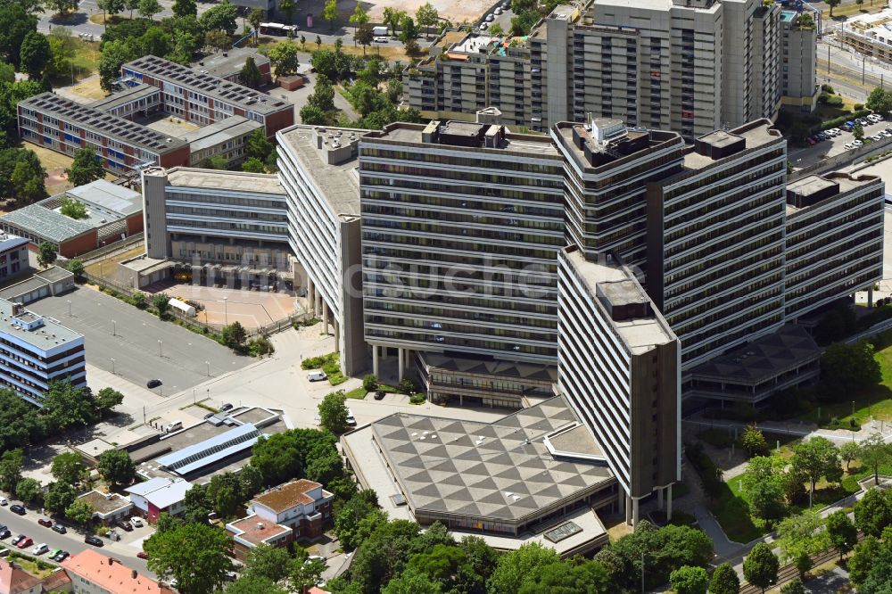 Luftbild Nürnberg - Bürogebäude des Geschäftshauses der Bundesagentur für Arbeit in Nürnberg im Bundesland Bayern, Deutschland