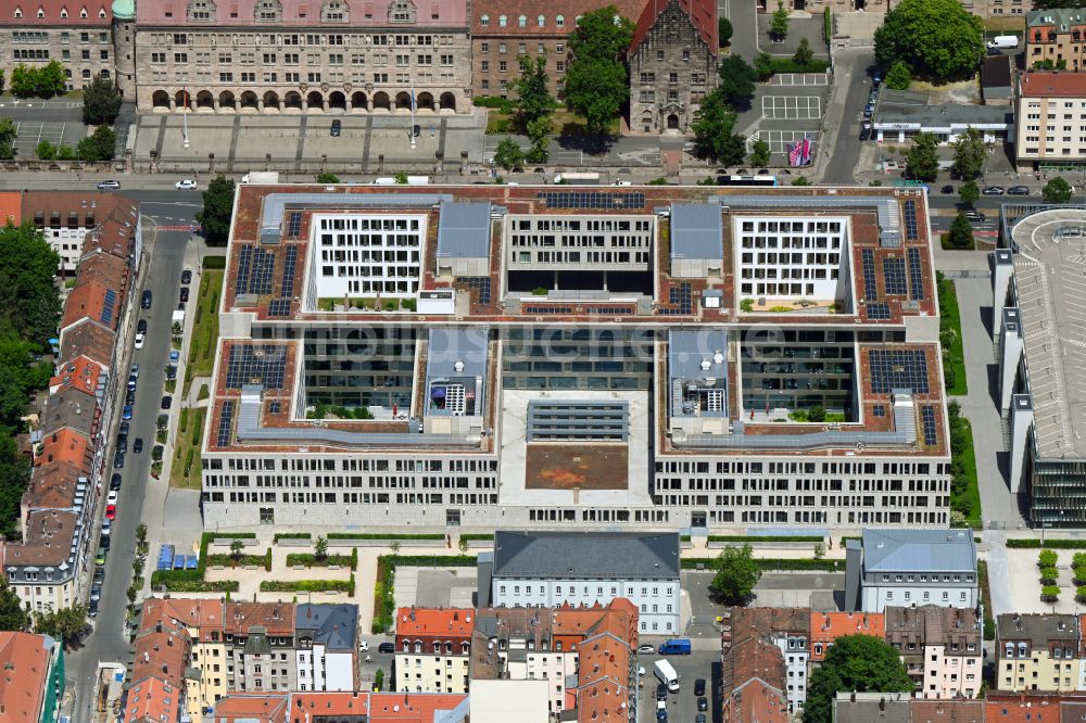 Luftbild Nürnberg - Bürogebäude des Geschäftshauses DATEV IT-Campus im Ortsteil Bärenschanze in Nürnberg im Bundesland Bayern, Deutschland