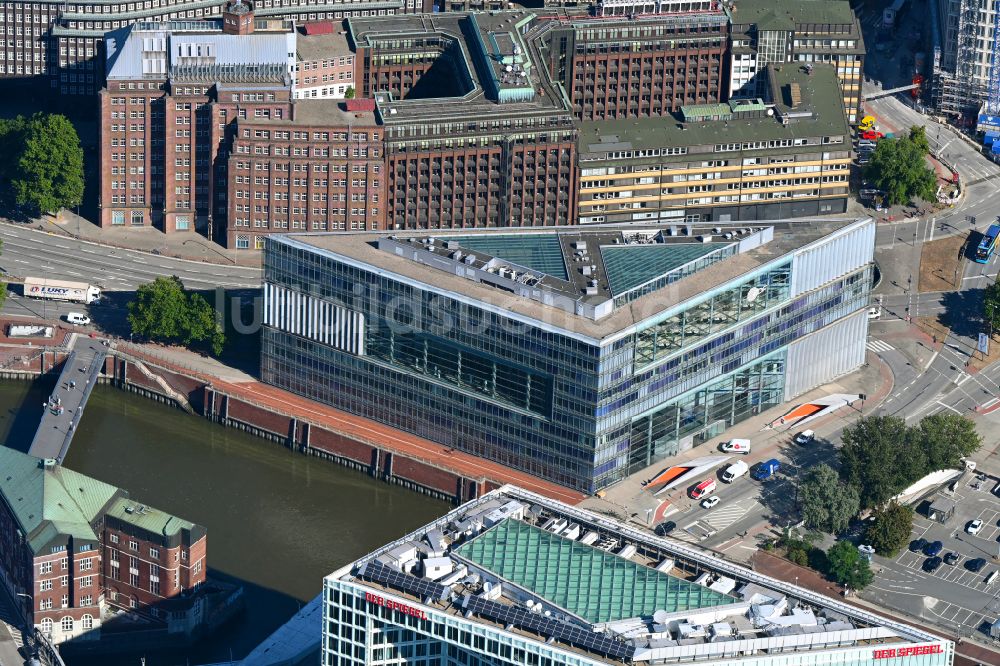 Luftbild Hamburg - Bürogebäude des Geschäftshauses Deichtor Office Center in Hamburg, Deutschland