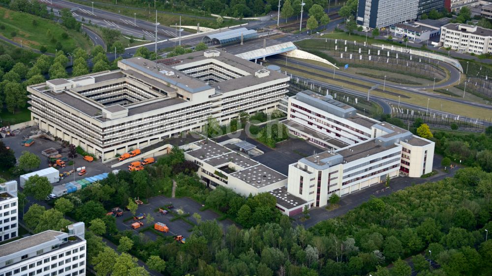 Luftbild Bonn - Bürogebäude des Geschäftshauses Ehemaliges Landesbehördenhaus in Bonn im Bundesland Nordrhein-Westfalen, Deutschland