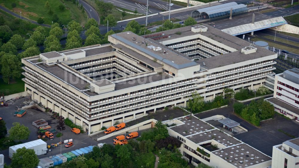 Luftaufnahme Bonn - Bürogebäude des Geschäftshauses Ehemaliges Landesbehördenhaus in Bonn im Bundesland Nordrhein-Westfalen, Deutschland