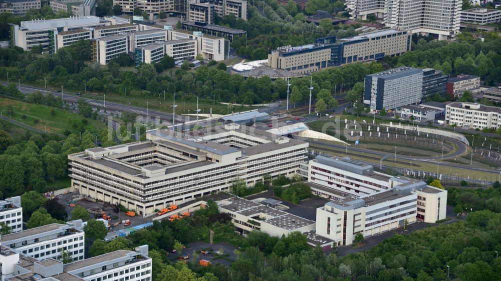 Luftbild Bonn - Bürogebäude des Geschäftshauses Ehemaliges Landesbehördenhaus in Bonn im Bundesland Nordrhein-Westfalen, Deutschland