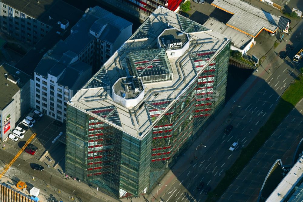Luftaufnahme Hamburg - Bürogebäude des Geschäftshauses Heidenkampsweg - Wendenstraße in Hamburg, Deutschland