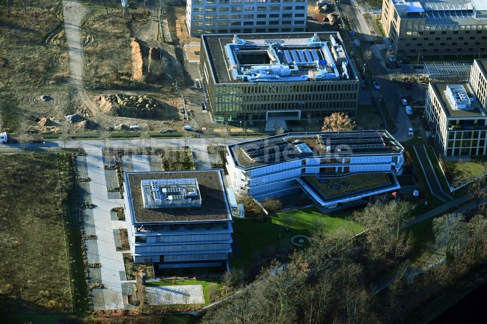 Luftaufnahme Potsdam - Bürogebäude des Geschäftshauses der SAP Deutschland SE & Co. KG am Konrad-Zuse-Ring in Potsdam im Bundesland Brandenburg, Deutschland