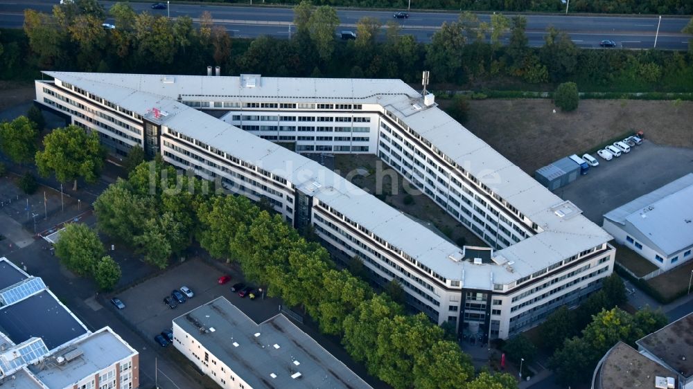 Luftbild Bonn - Bürogebäude des Geschäftshauses T-Systems International GmbH im Ortsteil Endenich in Bonn im Bundesland Nordrhein-Westfalen, Deutschland