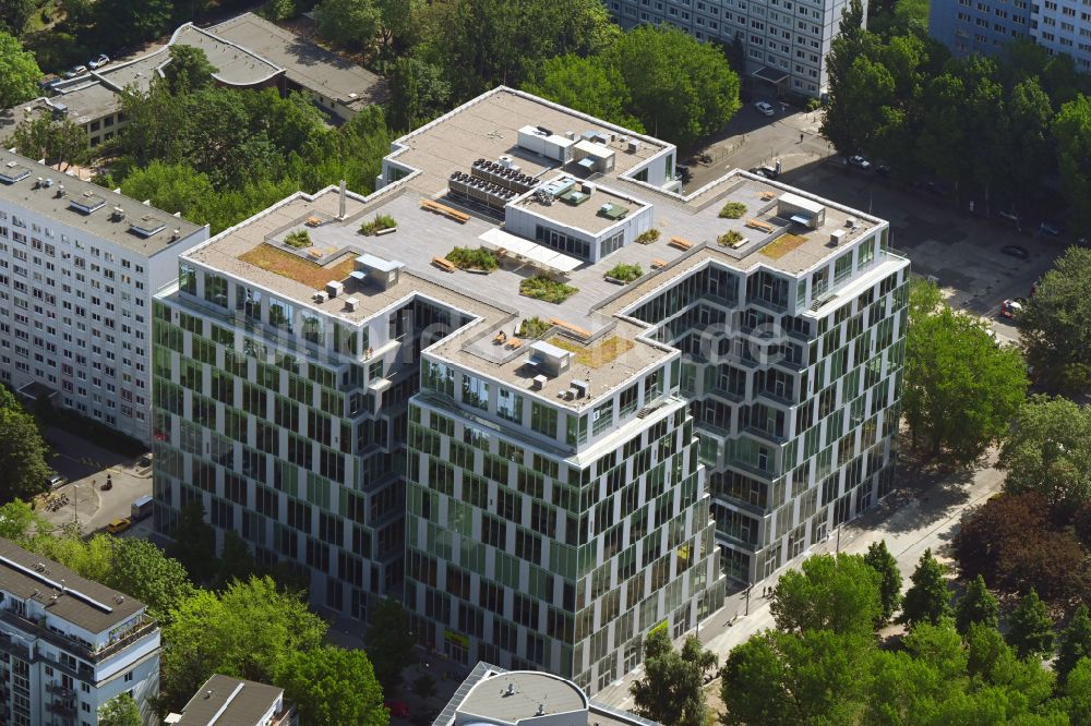 Luftbild Berlin - Bürogebäude des Geschäftshauses UP!Berlin in Berlin, Deutschland