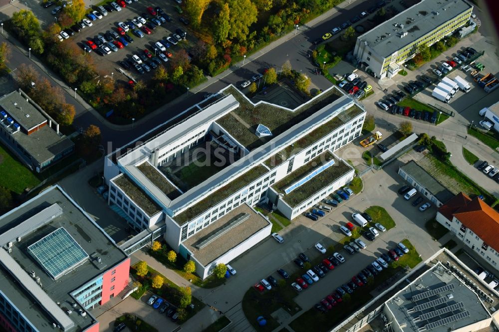 Luftbild Magdeburg - Bürogebäude des Geschäftshauses ZENIT in Magdeburg im Bundesland Sachsen-Anhalt, Deutschland