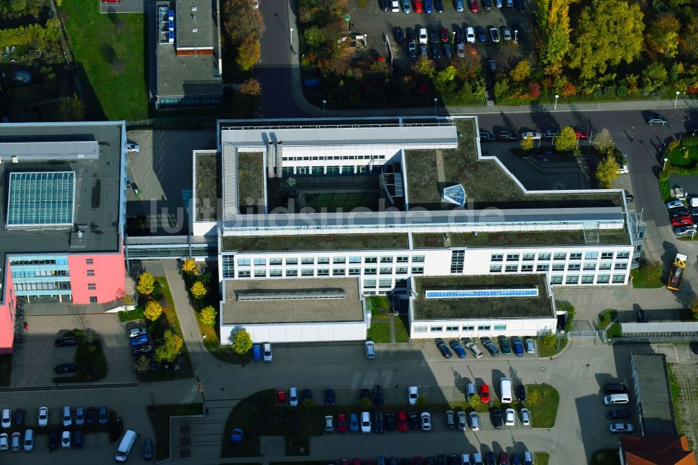 Luftaufnahme Magdeburg - Bürogebäude des Geschäftshauses ZENIT in Magdeburg im Bundesland Sachsen-Anhalt, Deutschland