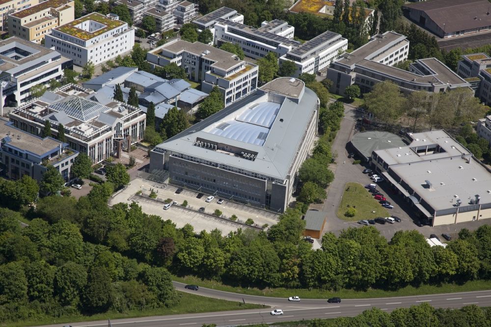 Luftbild Wiesbaden - Bürogebäude der P&I Personal & Informatik AG in Wiesbaden im Bundesland Hessen, Deutschland