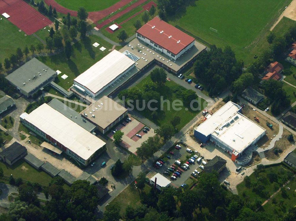 Luftbild Kienbaum (Brandenburg) - Bundesleistungszentrum (BLZ) für Sport - Kienbaum (Brandenburg)