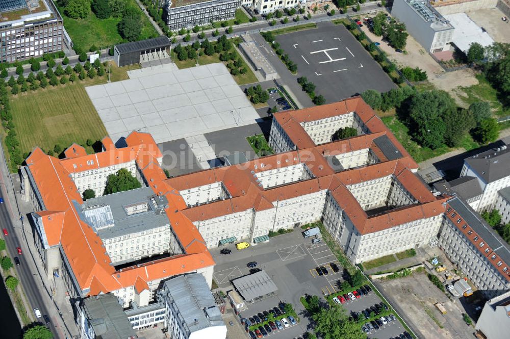 Luftaufnahme Berlin - Bundesministerium der Verteidigung im Bendlerblock in Berlin-Tiergarten