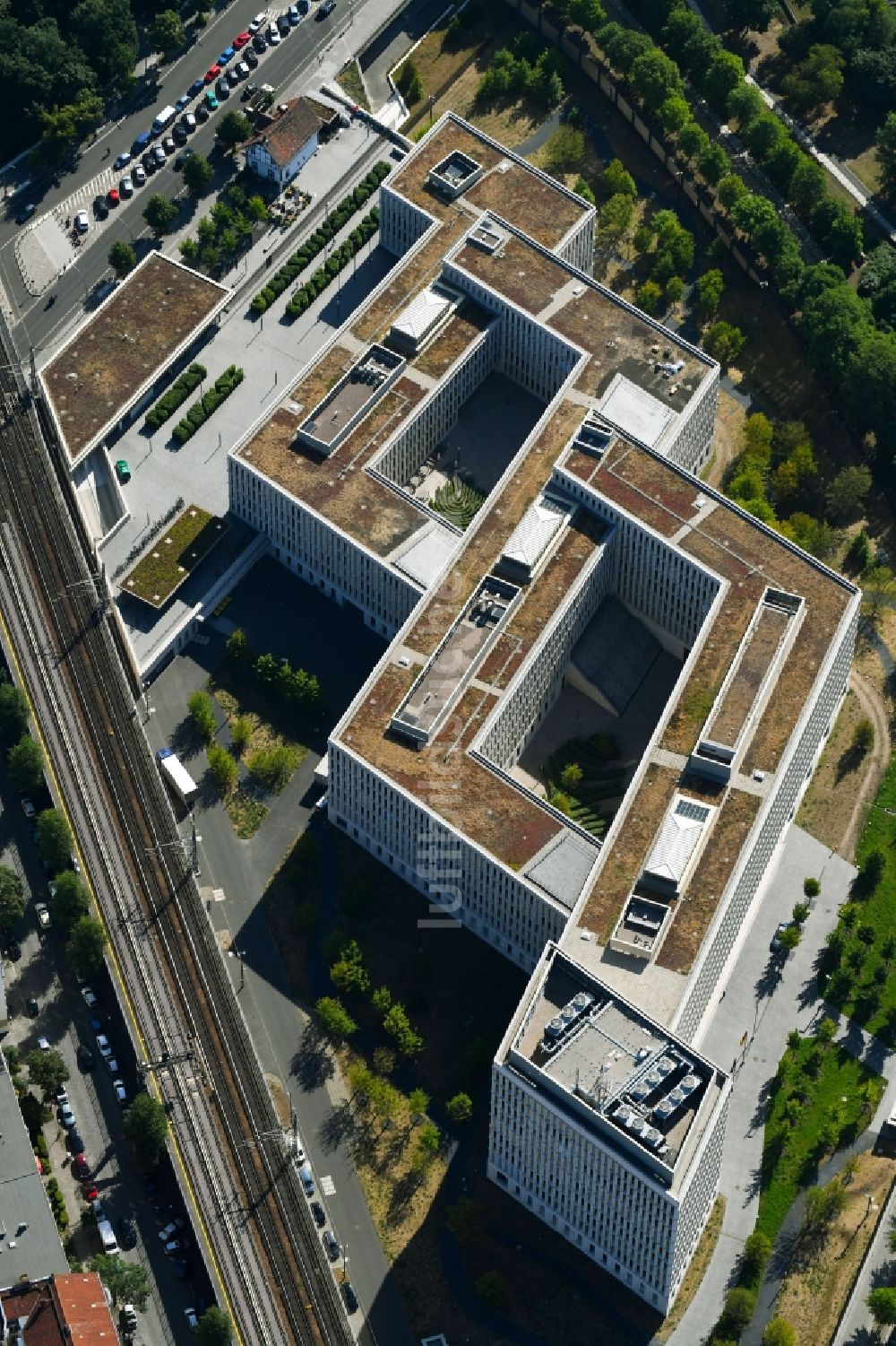 Luftaufnahme Berlin - Bundesministeriums des Innern / Innenministerium in Berlin Moabit