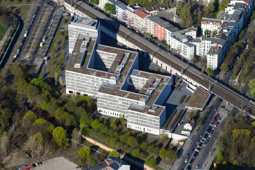 Luftbild Berlin - Bundesministeriums des Innern / Innenministerium in Berlin Moabit