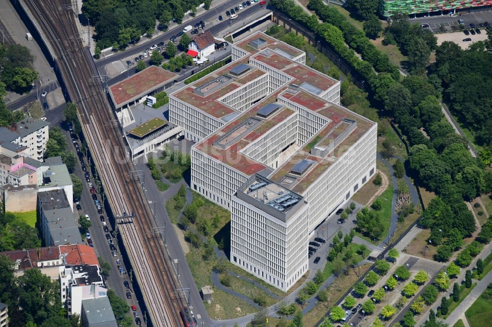 Berlin von oben - Bundesministeriums des Innern - Innenministerium im Ortsteil Moabit in Berlin, Deutschland
