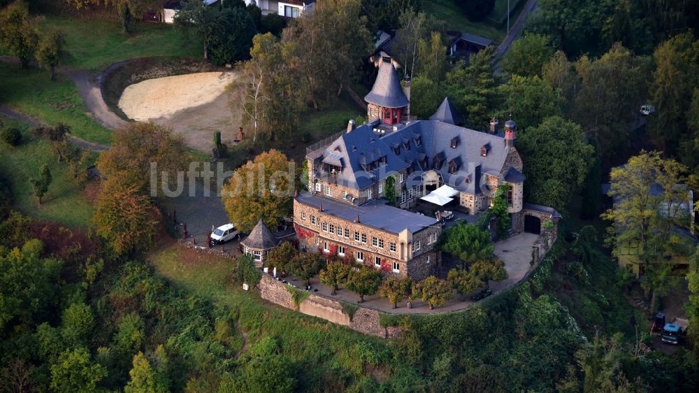 Luftbild Ockenfels - Burg Ockenfels in Ockenfels im Bundesland Rheinland-Pfalz, Deutschland