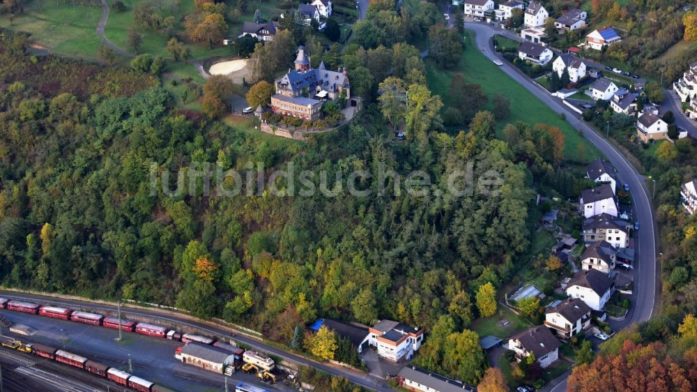 Luftaufnahme Ockenfels - Burg Ockenfels in Ockenfels im Bundesland Rheinland-Pfalz, Deutschland